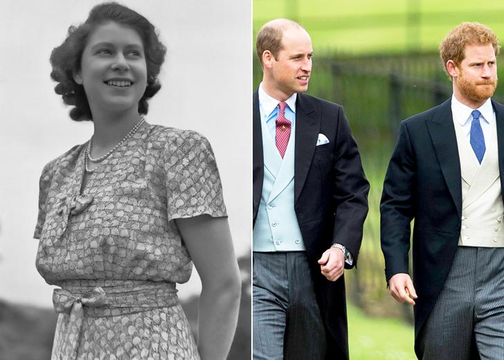 PRINCES WILLIAM & HARRY - QUEEN ELIZABETH’S GRANDSONS